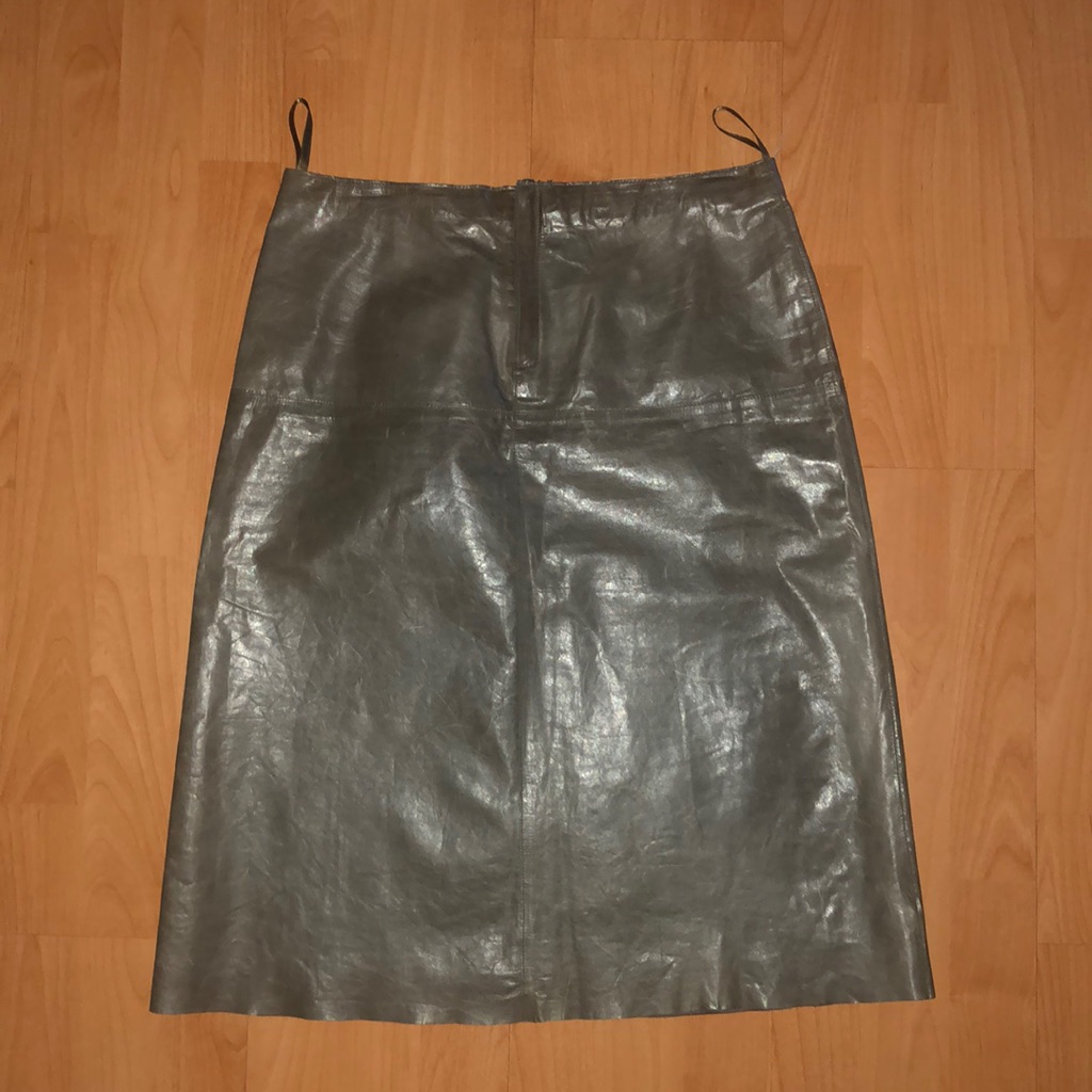 Real Leather Skirt